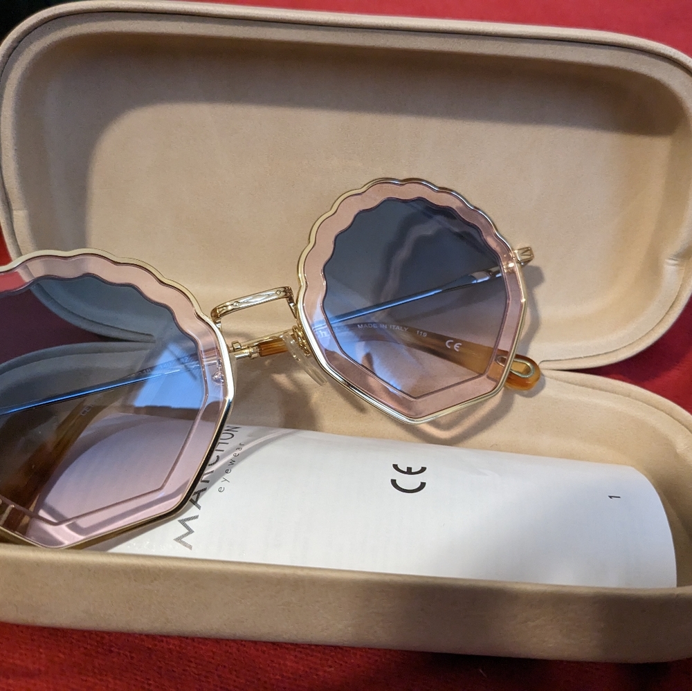 Chloe seashell sunglasses